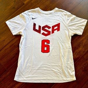 Nike USA Olympic Lebron James Tee